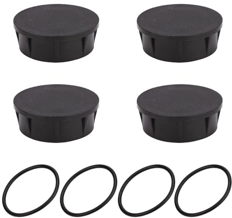 4pz Tappi Testine di Irrigazione per Rain Bird Serie 1800, con Guarnizioni O-ring di Ricambio per Modello 1800XC Coperture in Plastica Resistenti Sistemi Irrigazione