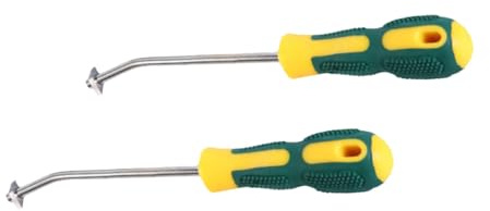 ANDRESLAD Limpiador de Huecos para Baldosas 6 Pulgadas, 2 Piezas, Herramienta para Juntas de Azulejos Mango Antideslizante, Resistente y Ecológico para Limpieza de Lechada Hogar