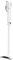 Iris Ohyama IC-SB1 Stiel-/Stabstaubsauger und Handstaubsauger (Light Slimstick Vacuum Cleaner, 400 W, 99 x 22,8 x 15,2 cm, leicht, Staubsaugerbürste, Wandhalterung) silber/weiß