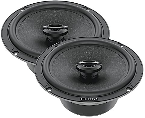 Hertz CX 165 - Coppia di altoparlanti coassiali a 2 vie da 165 mm con tweeter PEI da 24 mm e woofer in polipropilene, risposta sonora bilanciata e installazione OEM-friendly, potenza massima 210W