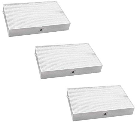 vhbw 3X HEPA-Filter kompatibel mit Honeywell HA-100 HA-200 HA-300 HPA-090 HPA-100 HPA-200 HPA-300 Serie Luftreiniger - Ersatz für HRF-R2, HRF-R3 Filter