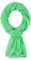 Allée du foulard - Schal aus 100% Baumwolle - 200x100 cm - Schals & Tücher für Damen, Kopftuch, Halstuch Damen, Schal, Loop Schal Damen, Stola Damen - für alle Jahreszeiten (Apfelgrün)