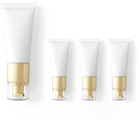 aspire 4-pack 1 OZ/30 ml plast kosmetisk luftlös pump rör BB Cream Soft Tube