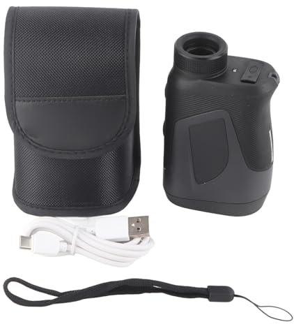 Mavaol Entfernungsmesser, 500 m Messung, 6-fache Vergrößerung, wasserdicht und beschlagfest, wiederaufladbar über USB C, für Golf, Jagd, Vogelbeobachtung, Outdoor-Sport