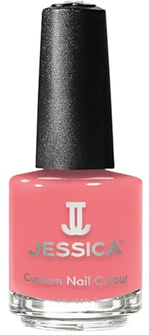 JESSICA Custom Colour Nail Polish | Long Lasting Nail Varnish with Salon Professional Finish | Award-Winning Polish, Helps Strengthen Nails | Dusty Rose-Pink Crème | Oh Snap! | 14.8ml