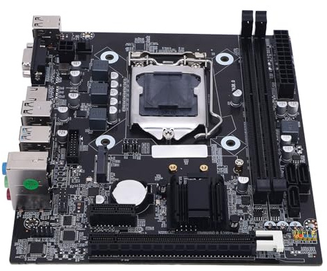 XUMIUZIY Scheda Madre da Gioco H81, Socket LGA 1150 con Interfaccia M.2 NVMe NGFF per Processori CPU Core I3 I5 I7 E3 V3 Celeron Serie G da 22 NM di Quarta Generazione