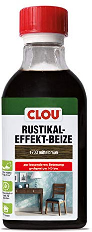 Clou Rustikal.Beize B4 mittelbraun 0,250 L