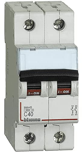 BTICINO FA82C40 - BTDIN45 - MAGNETOT 2P CURVA C 40A 4,5KA