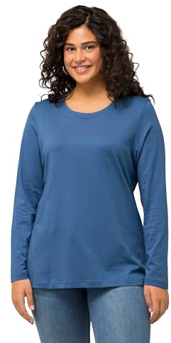 Ulla Popken Jean Brut Coupe Droite, élastiqué Mandy Bleu 58 702859 92-56