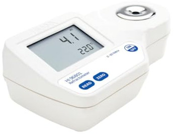 WLR Industries Hanna HI96801 Digital Refractometer for Brix Measurement in Food