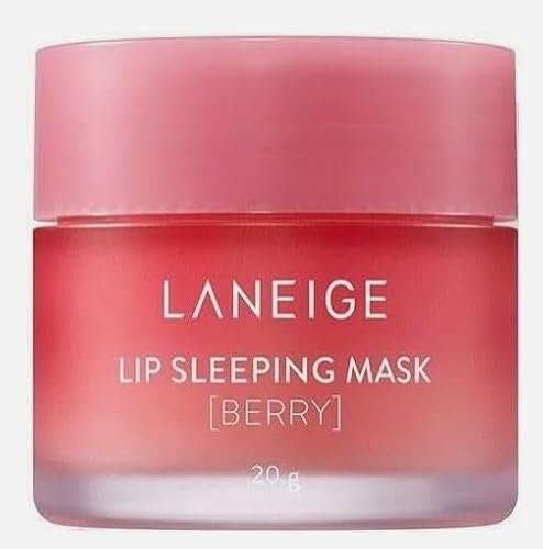 LANEIGE Lip Sleeping Mask EX – Intensive Overnight Lip Treatment with Berry Complex – Deep Hydration and Nourishment for Dry, Chapped Lips – Smooth, Soft and Supple Lips by Morning (20g)