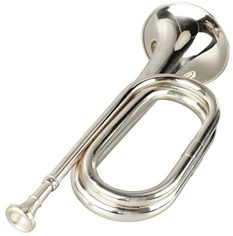 Tromba C Chiave B Facile Suonare la Tromba con il Bocchino per Principianti un Operativo e Dita Questa Tromba Trumpe Trumpetc Key Trumpetbeginner TrumpetB (SILVER)