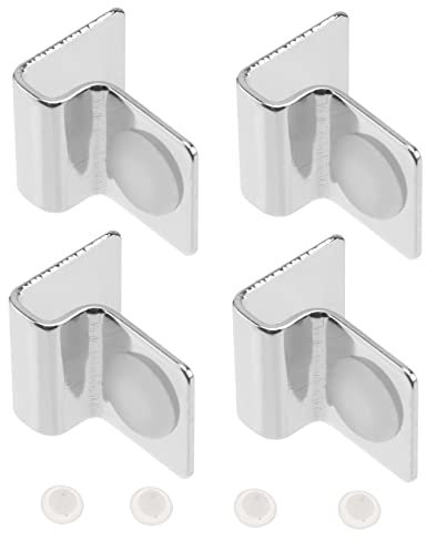 HANABASS 4stücke Edelstahl Aquarium Glasabdeckungsclips Robuste Halterungen Für Sichere Fischbehälter rutschfest Für Randlose Aquarien Schützt Vor Dem Herausspringen Der Fische