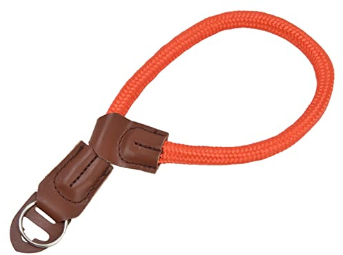 Aramox Justerbar Kamerahandledsrem för Digital SLR-kamera, Slitstarkt Material med Snabbkoppling för Utomhusfotografering (Orange)