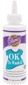 Bulk Buy: Duncan Crafts Aleene's OK To Wash It Fabric Glue 4 Ounce 28-2 (3-Pack)