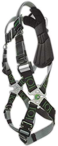 Honeywell Miller Fall Protection RDT-QC/XXL/XXXLBK Revolution DualTech Chemical-Resistant Harness, Xx-Large, Black