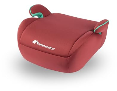 Bebeconfort Manga i-Safe Car Seat Booster, Car Booster Seat for 6 – 12 Years, 125–150cm, Child Booster Seat, Portable Car Seat, Lightweight (<1kg), Easy Belt Installation, Fully Padded, Full Sunset