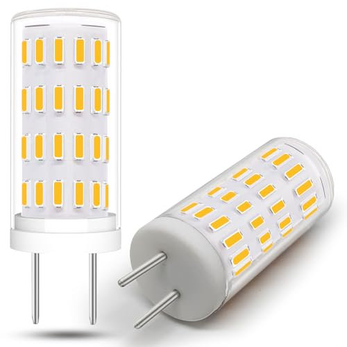 wossluck GY6.35 LED 12V Ersatz GY6.35 Halogen 30W-35W Warmweiß Bipin Sockel 3W Birne G6.35 Stiftsockellampe LED Dimmbar 2er Pack