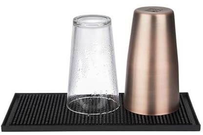 Space Home - Tappetino da Bar - Antiscivolo Tappetino Barman, Tappetino del Bar - Tappetino Sotto Macchina Caffe, Antigoccia Tappetino Bar in PVC, Bar Mat per Club, Cucine e Ristoranti - 30 x 15 cm