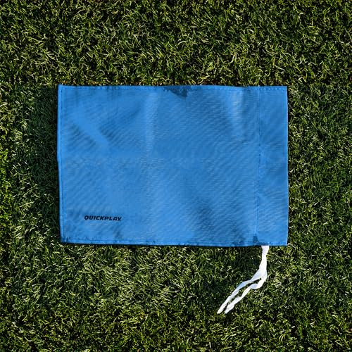 QUICKPLAY Spare Corner Flags Set of 4 - Blue, Football Pitch