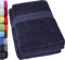 NatureMark 2er Pack DUSCHTÜCHER Premium Qualität 70x140cm DUSCHTUCH Dusch-Handtuch Doppelpack Farbe: Navy blau