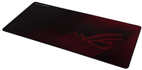 ASUS ROG Scabbard II Gaming-Mauspad | Nanotechnologie Smooth Glide Tracking | Schutzbeschichtung für Wasser, Öl, staubabweisende Oberfläche | Anti-ray Flachnähte Kanten | rutschfeste Gummibasis