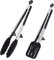 Goalfly Kitchen Tongs with Resting Gadget, 12 Inch Spatula Tong, Stainless Steel Non-Stick Basic Cooking Tong, Suitable for Baking, Frying, Serving