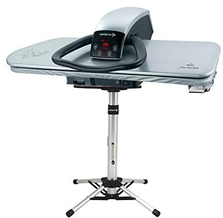 Speedypress, Pressa da stiro a vapore 101HD, argento, durevole, professionale, 101 cm con supporto