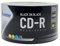 Smartbuy CD-R 52 x 700 MB, 80 Minuten, doppelseitig schwarz, Vinyl, blanko, 50 Stück