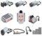HOTUT 25 PCS Power Functions Motor Battery Box Remote Receiver Set, Including 1L/2M/1 Servo Motors, Remote Control Battery Box Extension Cord Switch Receiver