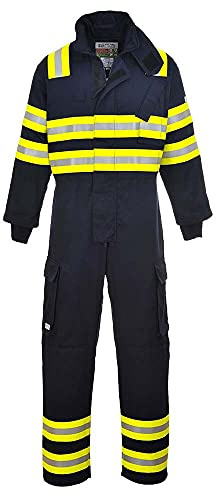 Portwest FR98 Tuta Incendi Boschivi, Taglia S, Navy