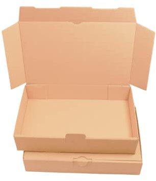 MyPack 100x Maxibriefkartons Versandkartons Faltschachtel Faltkarton Maxibrief Karton 240 x 160 x 45, Braun, MB-3