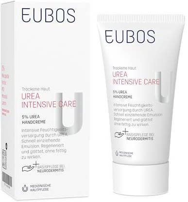 EUBOS Trockene Haut Urea 5% Handcreme, 75 ml Creme