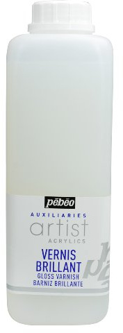 Pebeo Vernis Brillant Transparent 1 itre