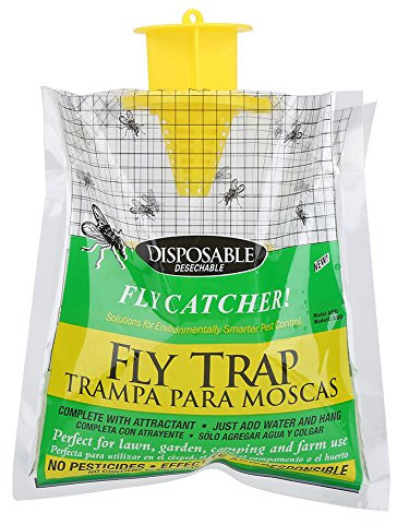 Trampa para Moscas Desechable, Haofy Atrapamosca para Control de Insectos en Exterior/Jardín, para Insectos voladores como Hongos Mosquitos, áfidos voladores, Moscas Blancas, mineros de Hojas