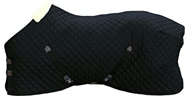 Kentucky - Stalldecke - 600D - 145 cm / 6'6 - Vegane Wolle - Schwarz