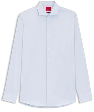 HUGO Chemise d'affaires Slim en Coton À Rayures