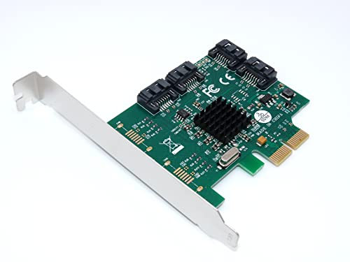 Computer District - Carte Controleur 6G RAID - 4 ports SATA III (Sata3) RAID - PCI Express X2 (PCIe - PCI-E) - Chipset MARVELL 88SE9230 - Equerre Low et High Profile - RAID0, RAID1, RAID10 et HyperDuo