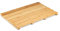 Relaxdays Bambus Badematte, 54 x 36 cm, rutschfeste Duschmatte für Badewanne, Dusche, Sauna, Indoor & Outdoor, Natur