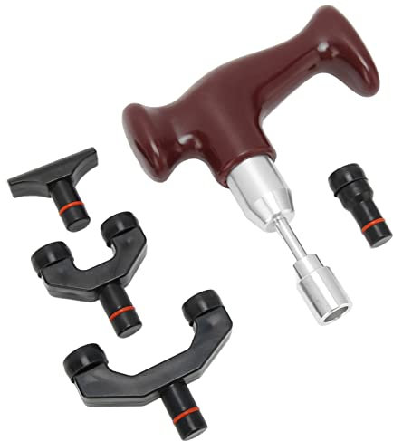 Verdant Touch Therapeutisches Handmassagegerät, T-Form, Tiefengewebe-Massagewerkzeug, Muskelmassagepistole zur Schmerzlinderung, Akupressur, Akupressur, Akupressur, Physiotherapie-Massagegerät,