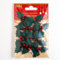 Italian Options Paper Holly with Berries Christmas Craft Decorations (12 pcs)