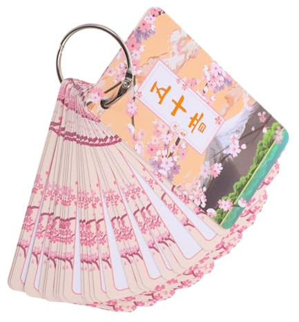 Tarjetas de Silabario Japonés de Papel para Principiantes