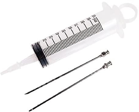 extragrosse Spezie arrosto siringa 100 ML Marinate poekel siringa 2 aghi 311101