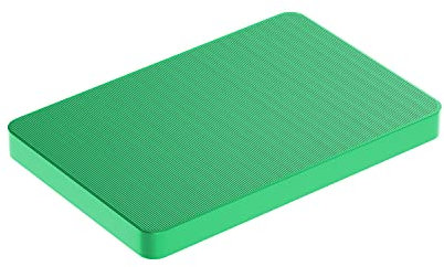 BAUHELD® Planchas universales de 60 x 40 x 5 mm [250 unidades] - Placas de plástico verde [fabricado en Alemania] - Adecuado como espaciador, placa de plástico, base o bloques de acristalamiento