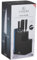 Viners Multi Store 9 Piece Knife Block Set with Sharpener and Scissors Black Kitchen Knives for Chopping, Slicing, Dicing Cutting