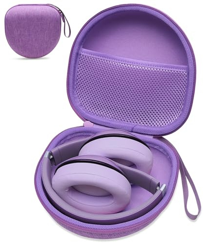 Headphone Case Compatible with JBL Tune 520BT 510BT 720BT 770NC/BERIBES/TOZO/KVIDIO/Beats/Soundcore Anker Noise Cancelling Over-Ear Headphones, Purple
