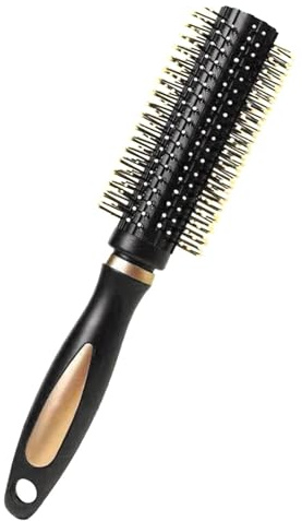 Round Curling Hair Brush - Styling Tool for Smoothing and Creating Curly/Wavy Hair at Home