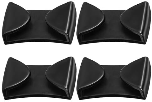 Goggle Clip for Hard Hat – Goggle Strap Holders | Skidbindningar | Säkra monteringsklämmor för säkerhetsglasögon, hållbara och lätta att installera | Perfekt för tillverkning, industriarbete och