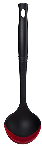 Le Creuset of America Revolution Bi-Material Ladle, Cerise (Cherry Red)