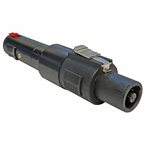 keepdrum ADA037 Speakon Steckverbinder Klinken-Adapter Speakon-Stecker zu 6,35mm Klinkenbuchse